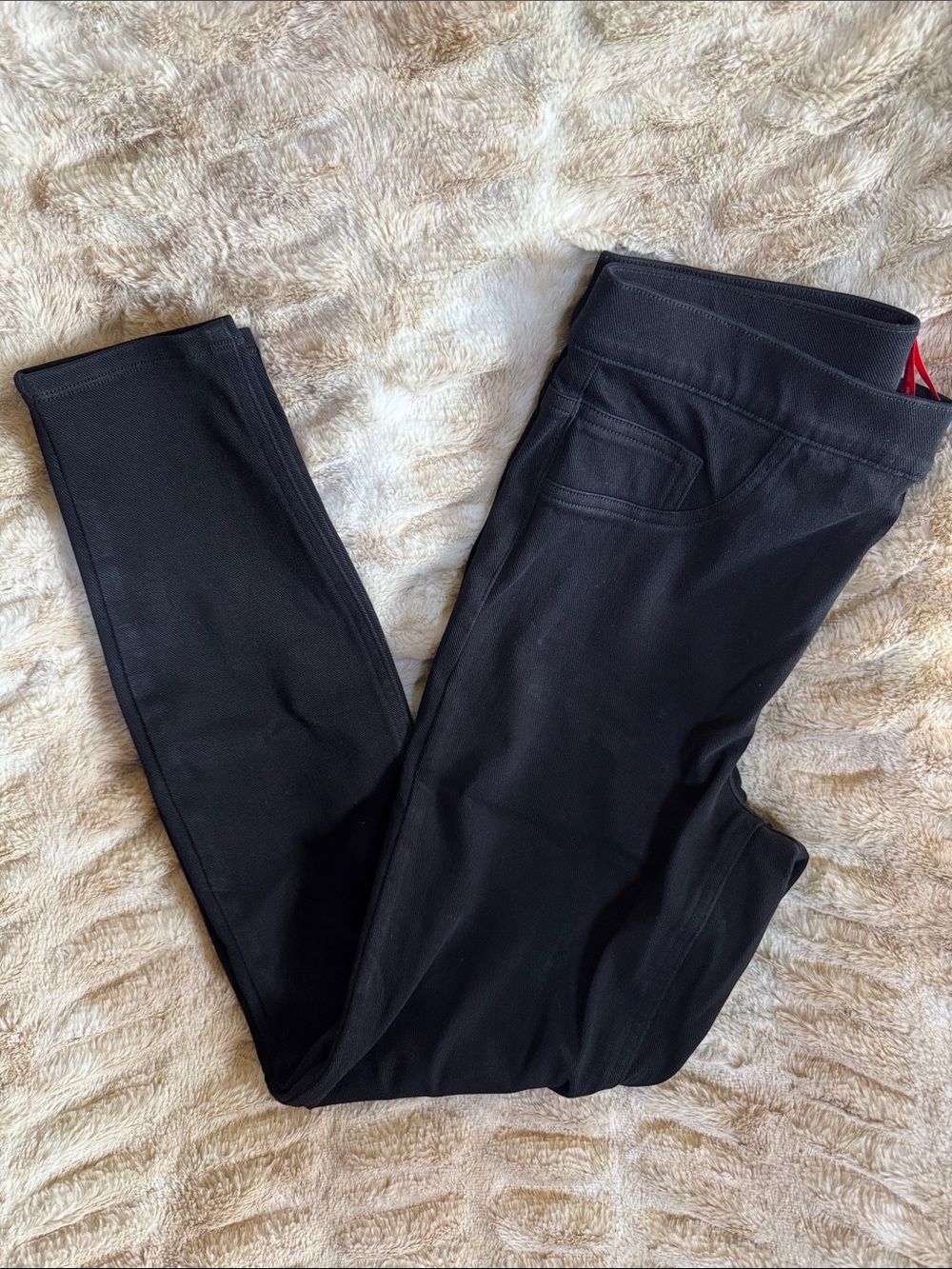 Spanx Black Stretch Pull On Leggings